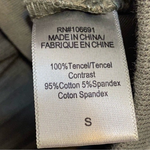 Young Fabulous & Broke Olive Jupiter Drawstring Cargo Utility Pants S - Picture 5 of 9